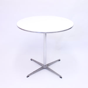 A. Jacobsen, B. Mathsson, P. Hein, Circular dining table, Fritz Hansen, 1987