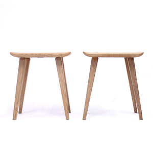 Carl Malmsten, pair of Visingsö pine stools, Karl Andersson & söner, 1950s