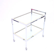Load image into Gallery viewer, Minimalist bar trolley, attributed to Romeo Rega, 1970s
