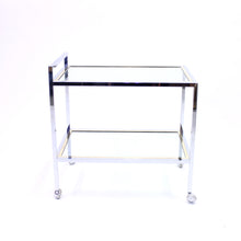 Load image into Gallery viewer, Minimalist bar trolley, attributed to Romeo Rega, 1970s