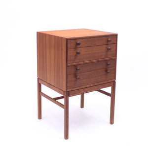Engström / Myrstrand, freestanding teak cabinet Casino, Tingströms, 1950s