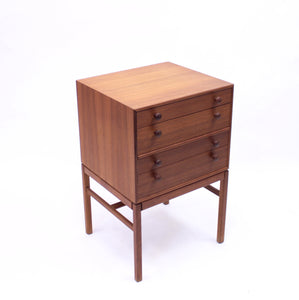 Engström / Myrstrand, freestanding teak cabinet Casino, Tingströms, 1950s