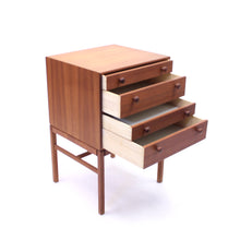 Load image into Gallery viewer, Engström / Myrstrand, freestanding teak cabinet Casino, Tingströms, 1950s