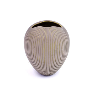 Hjördis Oldfors, Kokos earthenware vase, Upsala Ekeby, 1950s