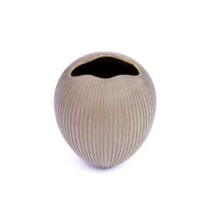 Hjördis Oldfors, Kokos earthenware vase, Upsala Ekeby, 1950s
