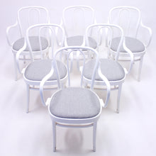 Load image into Gallery viewer, Set of 6 bent wood armchairs, model Wien, by Gemla, 1980s