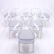 Load image into Gallery viewer, Set of 6 bent wood armchairs, model Wien, by Gemla, 1980s