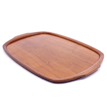 Load image into Gallery viewer, Solid Swedish teak tray produced by Karl Holmberg, 1960s