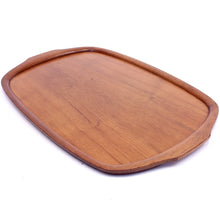 Load image into Gallery viewer, Solid Swedish teak tray produced by Karl Holmberg, 1960s