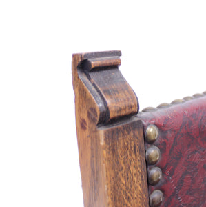 Oak fireside chair attributed to Adolf Loos, 1930s