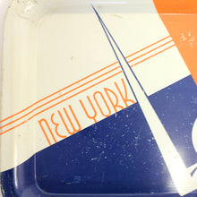 Load image into Gallery viewer, Rare sheet metal tray from New York World&#39;s Fair 1939
