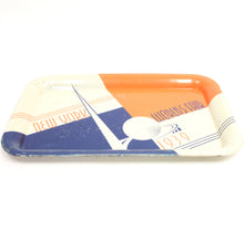 Load image into Gallery viewer, Rare sheet metal tray from New York World&#39;s Fair 1939