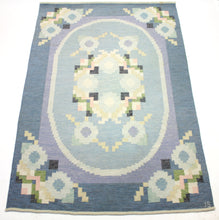 Load image into Gallery viewer, Rare Ingegerd Silow, flat weave Röllakan carpet, 1950s