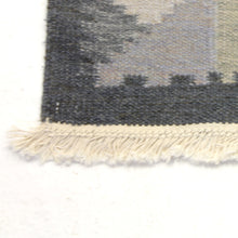 Load image into Gallery viewer, Swedish flat weave Röllakan carpet, 1970s