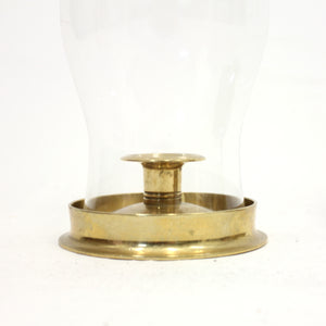 Pair of brass storm lanterns, 1970s