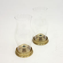 Load image into Gallery viewer, Pair of brass storm lanterns, 1970s