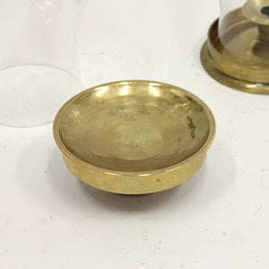 Pair of brass storm lanterns, 1970s
