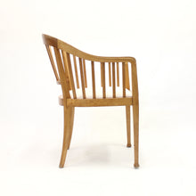 Load image into Gallery viewer, Scandinavian birch Art Nouveau arm chair, early 1900s