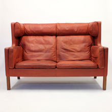 Load image into Gallery viewer, Børge Mogensen, Coupe leather sofa 2192, for Frederica, 1980s