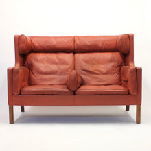Load image into Gallery viewer, Børge Mogensen, Coupe leather sofa 2192, for Frederica, 1980s