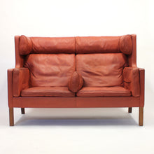 Load image into Gallery viewer, Børge Mogensen, Coupe leather sofa 2192, for Frederica, 1980s