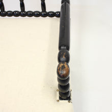 Load image into Gallery viewer, Antique ebonized bobbin turned chair, ca 1910