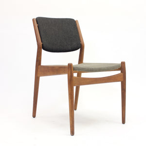 Arne Vodder & Anton Borg, teak side chair for Sibast, 1950s