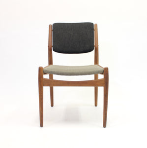 Arne Vodder & Anton Borg, teak side chair for Sibast, 1950s