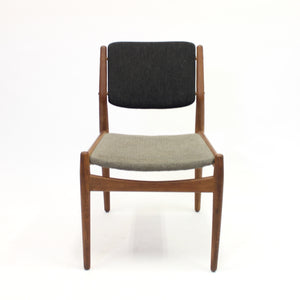 Arne Vodder & Anton Borg, teak side chair for Sibast, 1950s