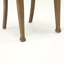 Load image into Gallery viewer, Oak and leather Klismos chair, early 20th century