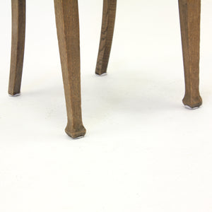 Oak and leather Klismos chair, early 20th century
