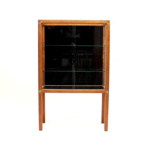 Carl Gustaf Hiort af Ornäs, teak vitrine display cabinet, 1950s