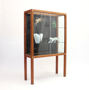 Carl Gustaf Hiort af Ornäs, teak vitrine display cabinet, 1950s