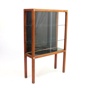 Carl Gustaf Hiort af Ornäs, teak vitrine display cabinet, 1950s