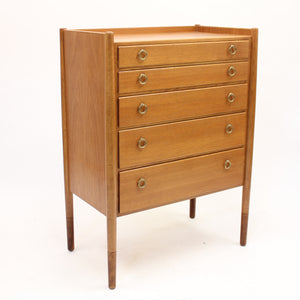 Swedish mid-century teak chest of drawers by Treman, 1960s