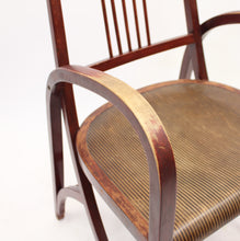 Load image into Gallery viewer, Rare Thonet armchair model 511, ca 1904