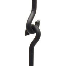 Load image into Gallery viewer, Erik Höglund, rare glass and wrought iron chandelier, Boda smide, 1960s