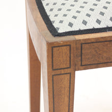 Load image into Gallery viewer, Set of 8 oak architectural Art Nouveau chairs, early 20th century
