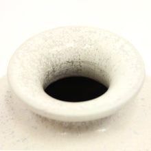 Load image into Gallery viewer, Gunnar Nylund vase in white hares fur glaze for Rörstrand, 1950s