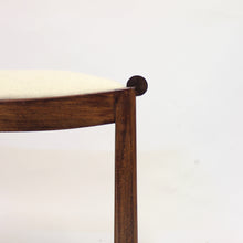 Load image into Gallery viewer, Art Deco stool in stained birch, 1930s