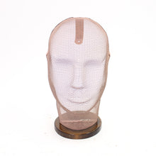 Load image into Gallery viewer, Rare life size display mannequin head in wire mesh by Åtvidabergs, 1950s