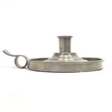 Load image into Gallery viewer, Pair of pewter Art Deco candle holders, C.G Hallberg, 1931