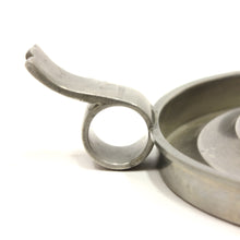 Load image into Gallery viewer, Pair of pewter Art Deco candle holders, C.G Hallberg, 1931