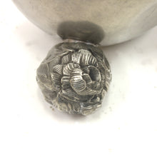Load image into Gallery viewer, Pair of pewter Art Deco candle holders, C.G Hallberg, 1930s