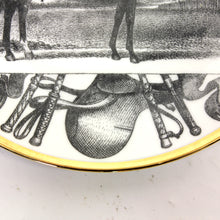 Load image into Gallery viewer, Pair of Fornasetti Grand Campioni plates, second half of 20th century