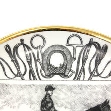 Load image into Gallery viewer, Pair of Fornasetti Grand Campioni plates, second half of 20th century
