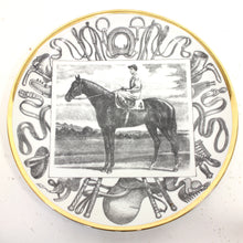 Load image into Gallery viewer, Pair of Fornasetti Grand Campioni plates, second half of 20th century