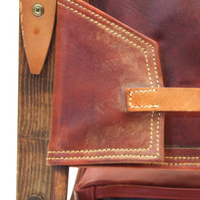 Load image into Gallery viewer, Kaare Klint, cognac leather safari chair for Ruud Rasmussen, 1960s