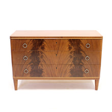 Load image into Gallery viewer, Swedish Modern Pyramid Mahogany chest of drawers, ca 1940s