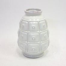 Load image into Gallery viewer, Rare white earthenware floor vase by Upsala-Ekeby, 1950s